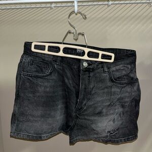 BDG Women's Dark Gray Jean Shorts